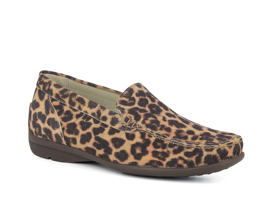 Woman WALDLAUFER Loafers | Word 2 Leopard Print | Peter Sheppard Footwear