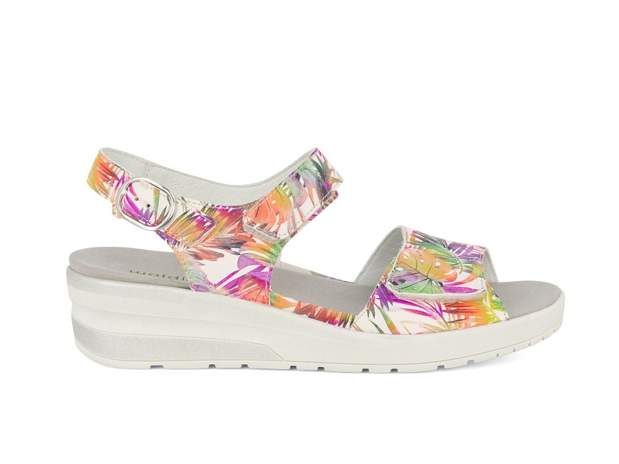 Woman WALDLAUFER Sandals | Westrella Fig Multi | Peter Sheppard Footwear