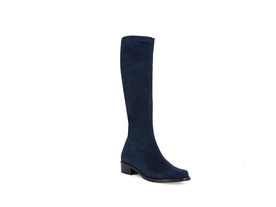 Woman PETER SHEPPARD Long Boots | Camellia Navy | Peter Sheppard Footwear