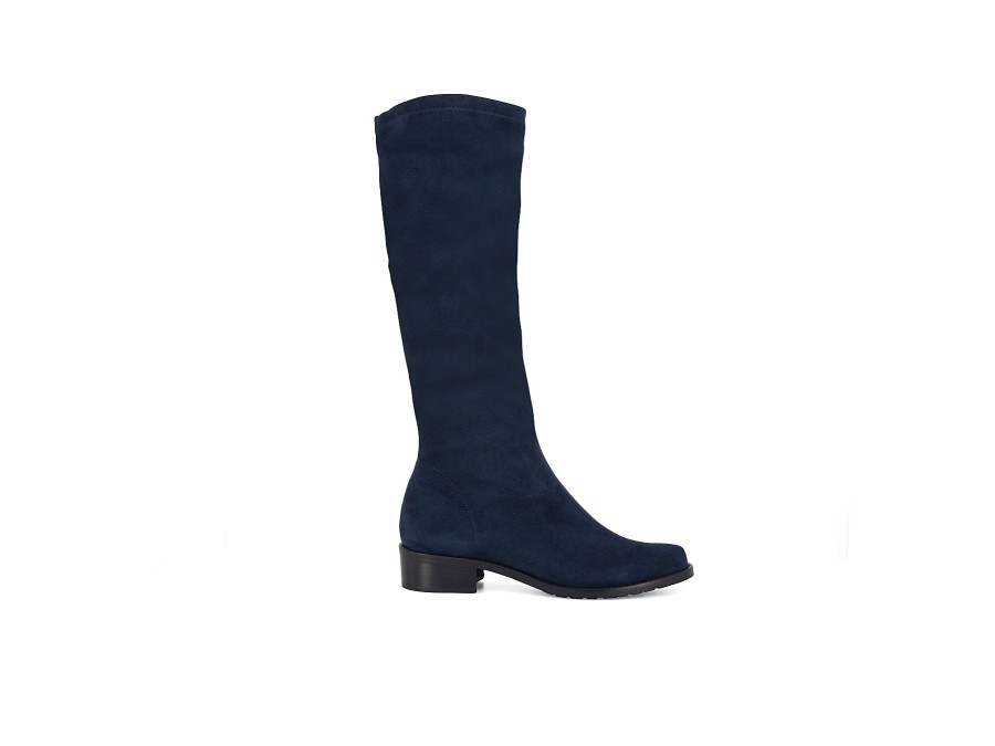 Woman PETER SHEPPARD Long Boots | Camellia Navy | Peter Sheppard Footwear