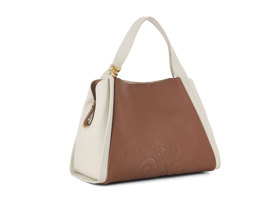 Woman ROBERT PIETRI Handbags & Wallets | 1266 Hb Tan~Beige | Peter Sheppard Footwear