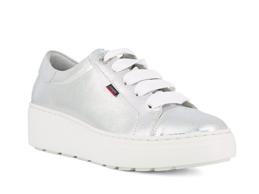 Woman CALLAGHAN Sneakers | Callyn New Silver | Peter Sheppard Footwear