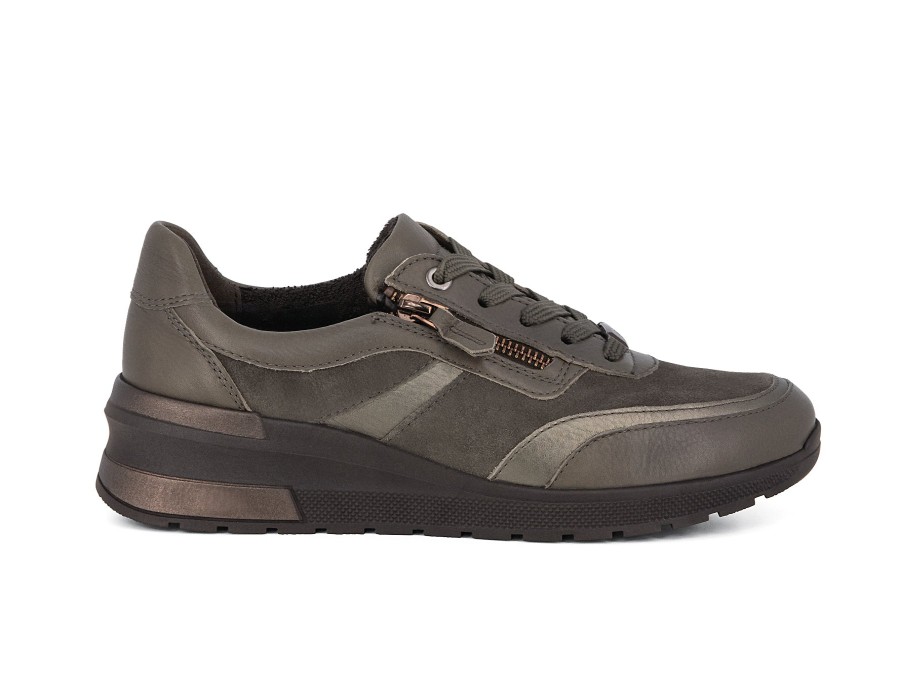 Woman ARA Sneakers | 18414 Taupe | Peter Sheppard Footwear