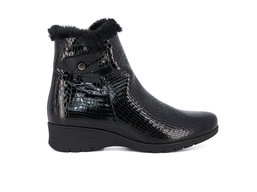 Woman PIESANTO Ankle Boots | Perisher Black P | Peter Sheppard Footwear