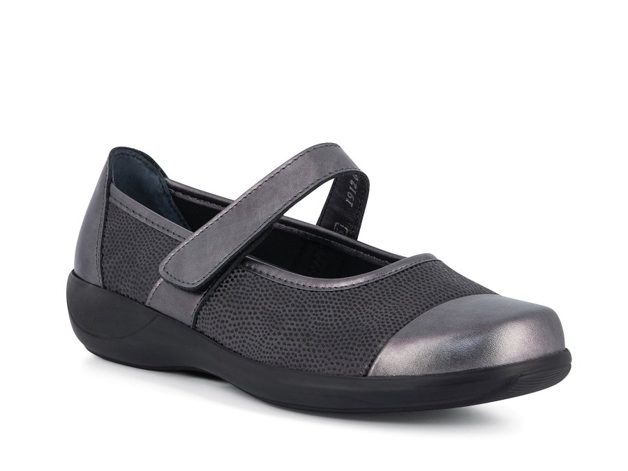 Woman CHRISTIAN DIETZ Mary Janes | Cozima Pewter | Peter Sheppard Footwear