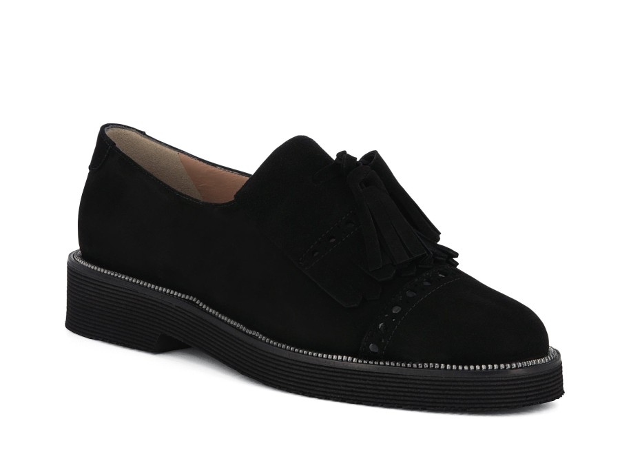 Woman ALBA TECI Slip-Ons | Tamasi Black | Peter Sheppard Footwear