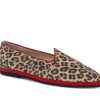 Woman GEDA SLIPPERS Slippers | Fountain-L Leopard~Red | Peter Sheppard Footwear