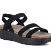 Woman MUNRO Sandals | Juniper Black | Peter Sheppard Footwear