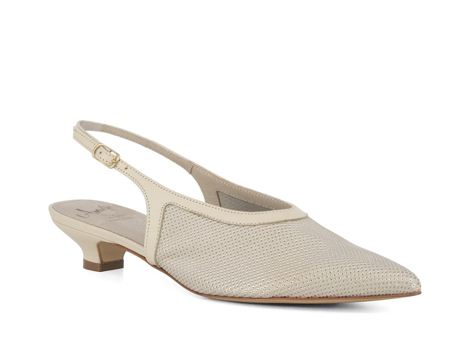 Woman AMALFI Heels | Amaranto Beige | Peter Sheppard Footwear