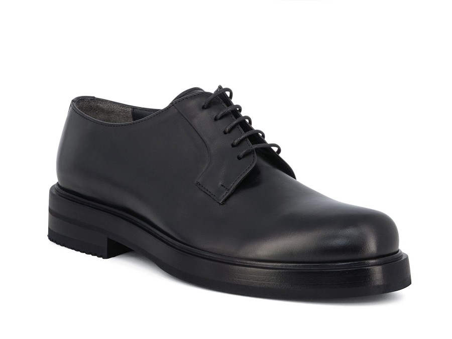 Woman CALPIERRE Lace-Ups | Cesari Black | Peter Sheppard Footwear