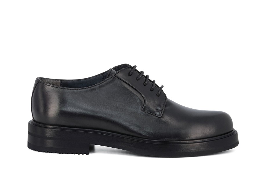 Woman CALPIERRE Lace-Ups | Cesari Black | Peter Sheppard Footwear