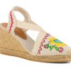 Woman TONI PONS Espadrilles | Gardenia Cream Floral | Peter Sheppard Footwear