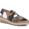 Woman PIESANTO Sandals | Pestad Camo | Peter Sheppard Footwear