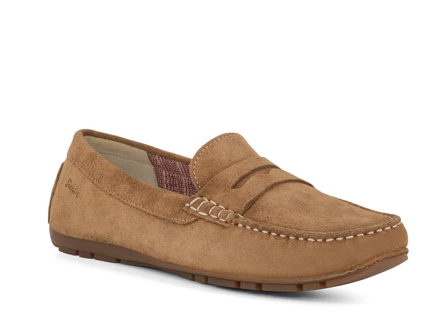 Woman SIOUX Loafers | Carson Nougat | Peter Sheppard Footwear