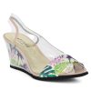 Woman AZUREE Heels | Novera Flower | Peter Sheppard Footwear