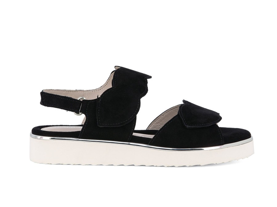 Woman BELLA COMFORTO Sandals | Bicola Black | Peter Sheppard Footwear