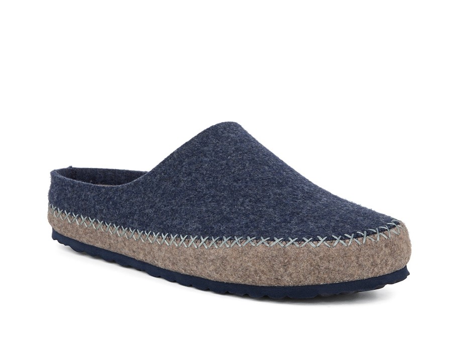 Man TONI PONS Slippers | Liam-T Navy | Peter Sheppard Footwear