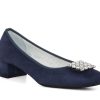 Woman SCOLARO Heels | Samantha Navy | Peter Sheppard Footwear