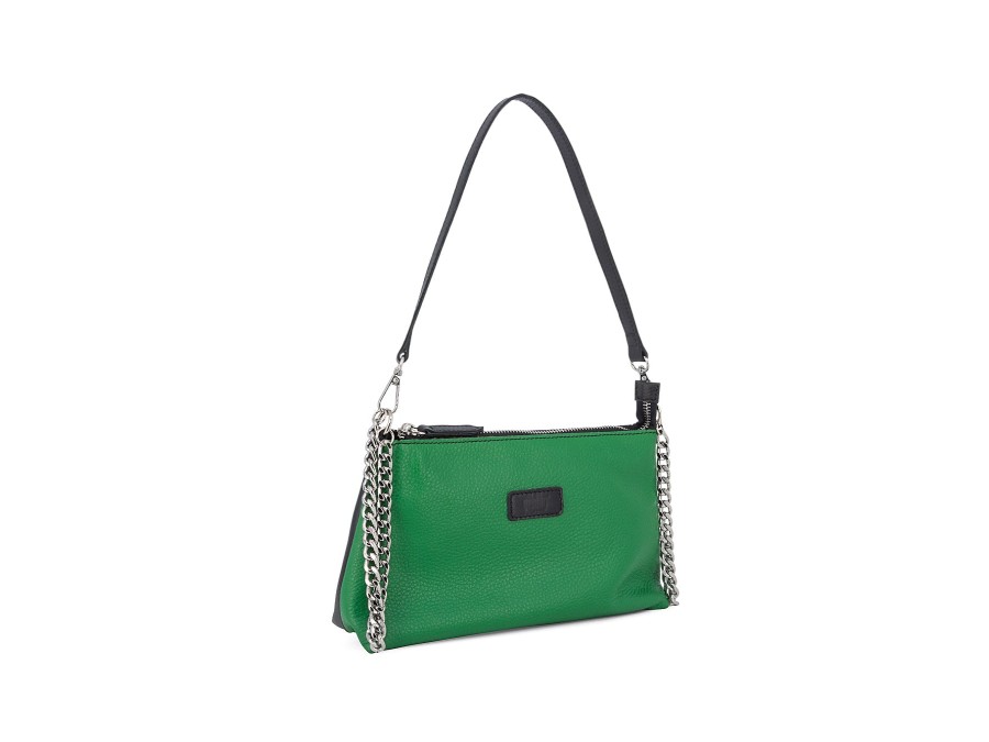 Woman BISBAGS Handbags & Wallets | Nardelina Green | Peter Sheppard Footwear