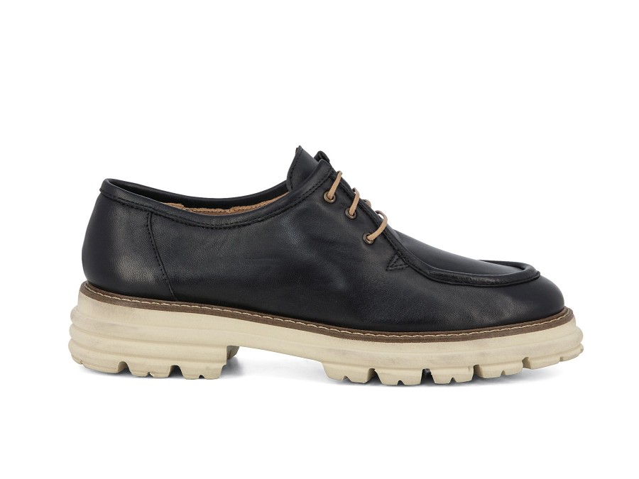 Woman EVERYBODY Lace-Ups | Alajarvi Black | Peter Sheppard Footwear