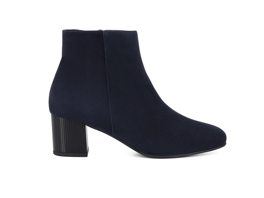 Woman PIESANTO Ankle Boots | Pallaro Navy | Peter Sheppard Footwear