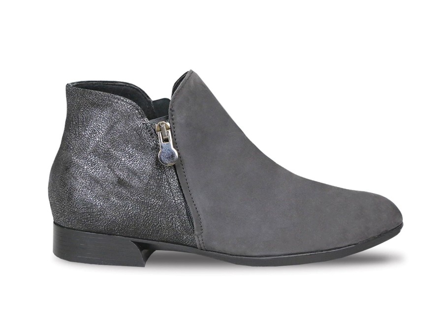 Woman MUNRO Ankle Boots | Averee Grey | Peter Sheppard Footwear