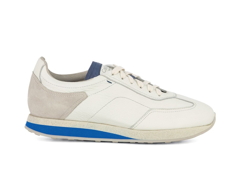 Man CALPIERRE SPORT Sneakers | Counter 2 White | Peter Sheppard Footwear