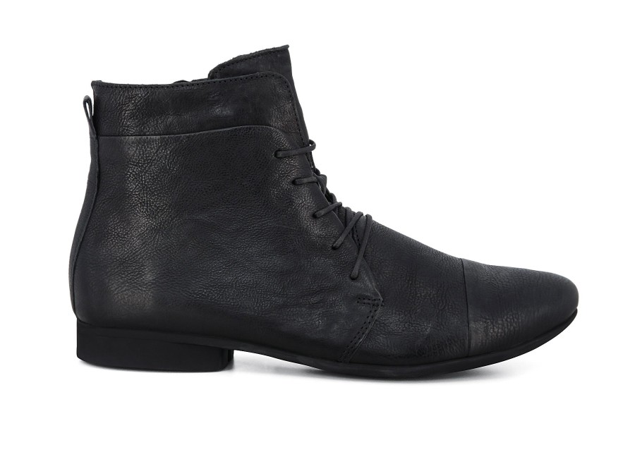 Woman THINK! Ankle Boots | Thiago Black | Peter Sheppard Footwear