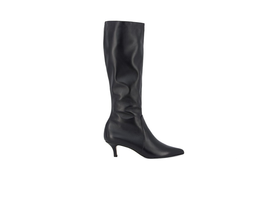 Woman PETER SHEPPARD Long Boots | Cantone Black | Peter Sheppard Footwear