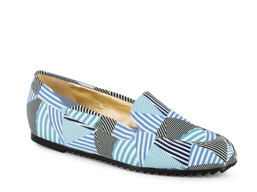 Woman AZUREE Loafers | Vamio Blue | Peter Sheppard Footwear