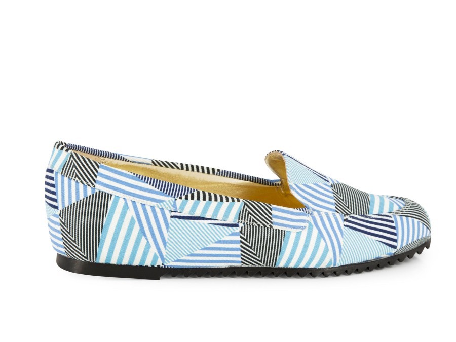 Woman AZUREE Loafers | Vamio Blue | Peter Sheppard Footwear