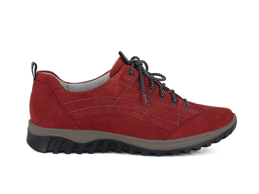 Woman WALDLAUFER Sneakers | Weapon Winter Red | Peter Sheppard Footwear