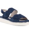 Woman BELLA COMFORTO Sandals | Bicola Navy | Peter Sheppard Footwear