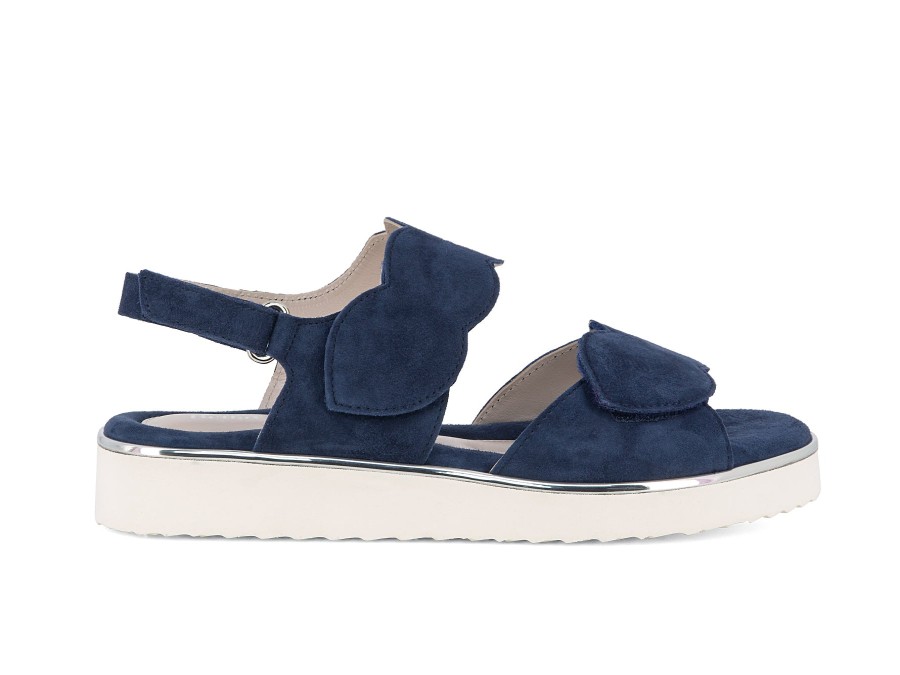 Woman BELLA COMFORTO Sandals | Bicola Navy | Peter Sheppard Footwear