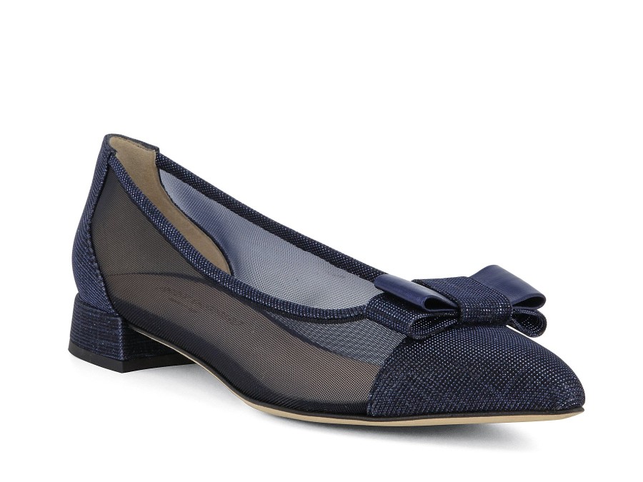 Woman PETER SHEPPARD Ballerina Flats | Calia Navy | Peter Sheppard Footwear