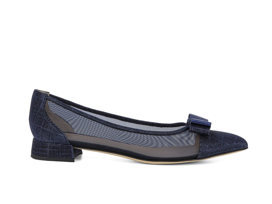 Woman PETER SHEPPARD Ballerina Flats | Calia Navy | Peter Sheppard Footwear