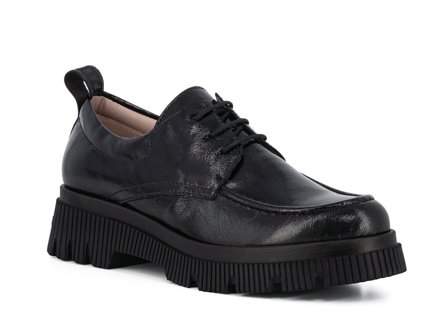 Woman HISPANITAS Lace-Ups | Hirado Black | Peter Sheppard Footwear