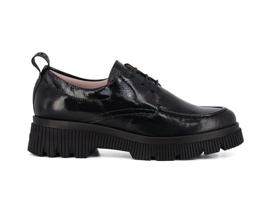 Woman HISPANITAS Lace-Ups | Hirado Black | Peter Sheppard Footwear