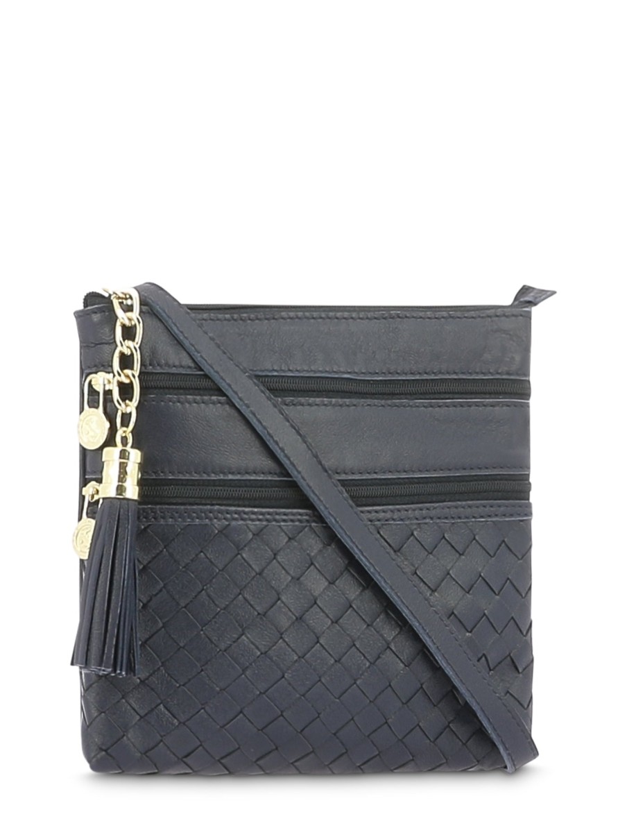 Woman BISBAGS Handbags & Wallets | Hb Buti Navy | Peter Sheppard Footwear