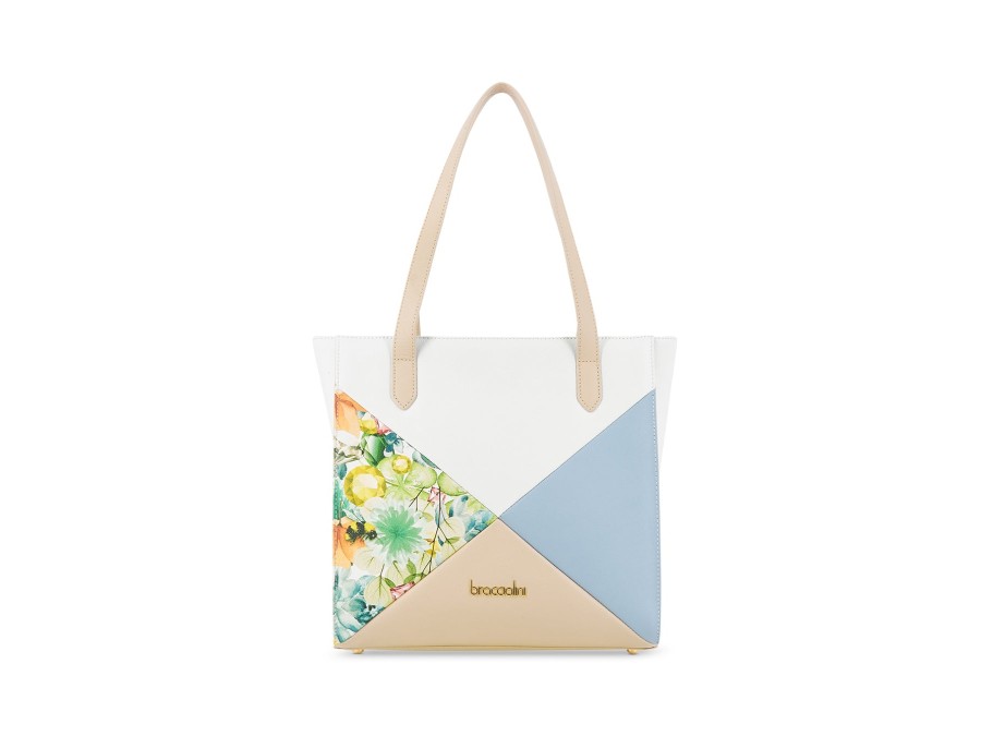 Woman BRACCIALINI HANDBAGS Handbags & Wallets | Hb 17252 White Floral | Peter Sheppard Footwear