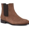 Woman LOGGIA Ankle Boots | Lodrino Lt Tan | Peter Sheppard Footwear