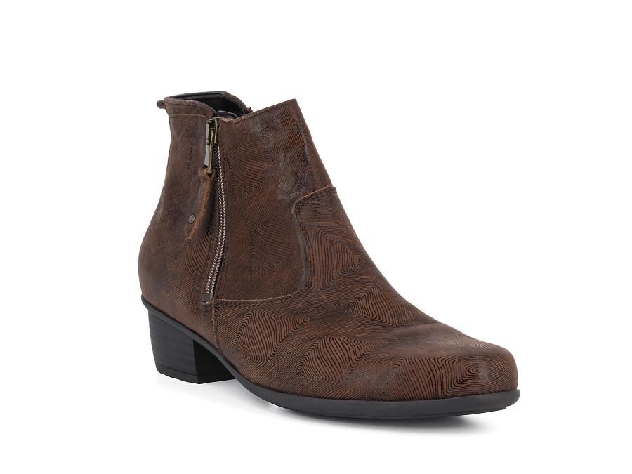 Woman WALDLAUFER Ankle Boots | Wonder Cognac | Peter Sheppard Footwear