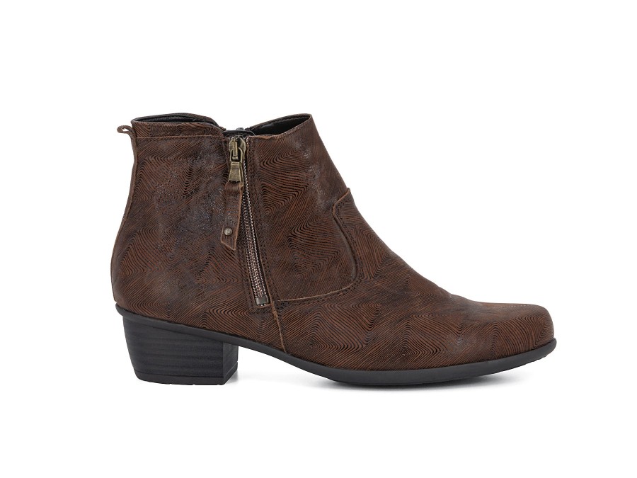 Woman WALDLAUFER Ankle Boots | Wonder Cognac | Peter Sheppard Footwear