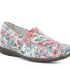 Woman WALDLAUFER Loafers | Word 2 White Graffiti | Peter Sheppard Footwear