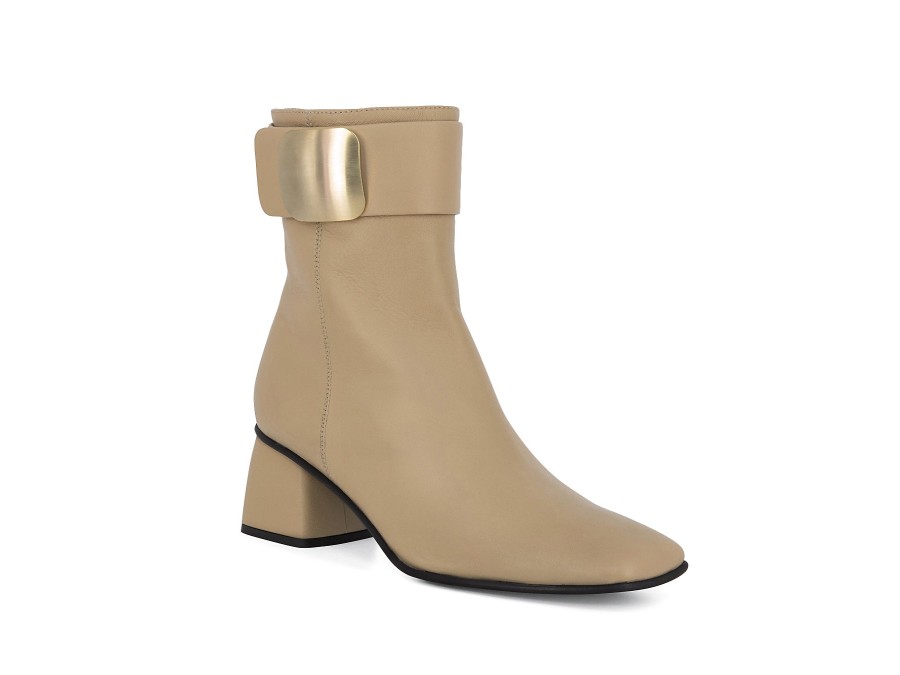 Woman ZOCAL Ankle Boots | Zachary Natural | Peter Sheppard Footwear