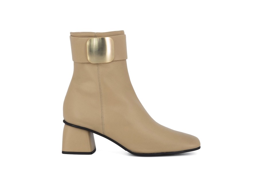 Woman ZOCAL Ankle Boots | Zachary Natural | Peter Sheppard Footwear