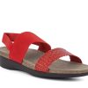 Woman MUNRO Sandals | Pisces Red | Peter Sheppard Footwear