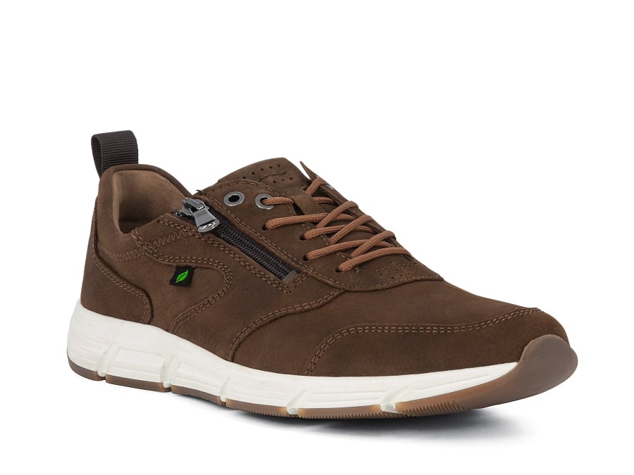 Man WALDLAUFER Sneakers | Whiskee Mid Brown | Peter Sheppard Footwear