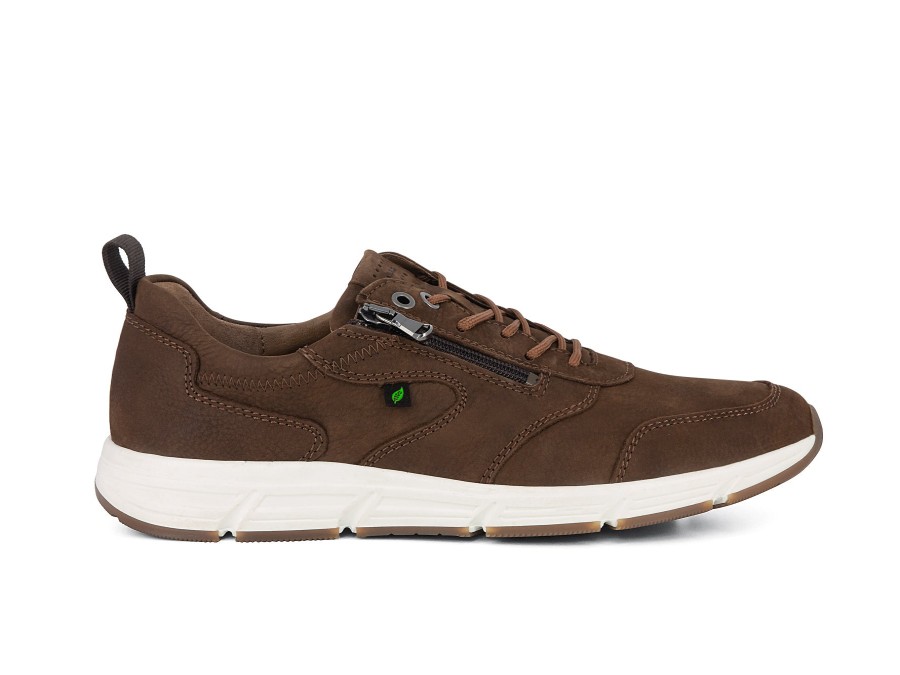 Man WALDLAUFER Sneakers | Whiskee Mid Brown | Peter Sheppard Footwear