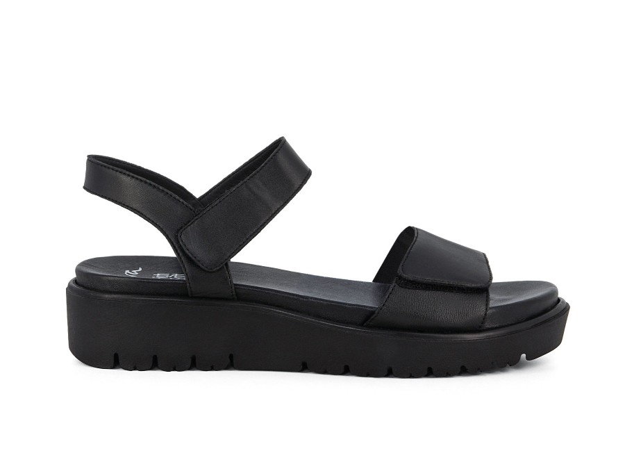 Woman ARA Sandals | 33518 Black | Peter Sheppard Footwear